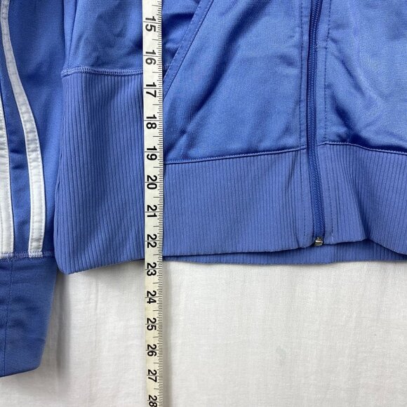 Adidas‎ '06 Full Zip Track Jacket Womens M Y2K 00s Retro Classic Athletic Gym - Picture 11 of 16